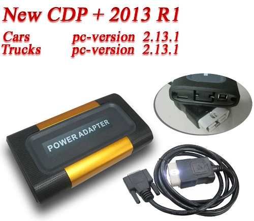 Scanner Autocom Tcs Cdp+ Gold 2013r1 Função Voo Alto-falante